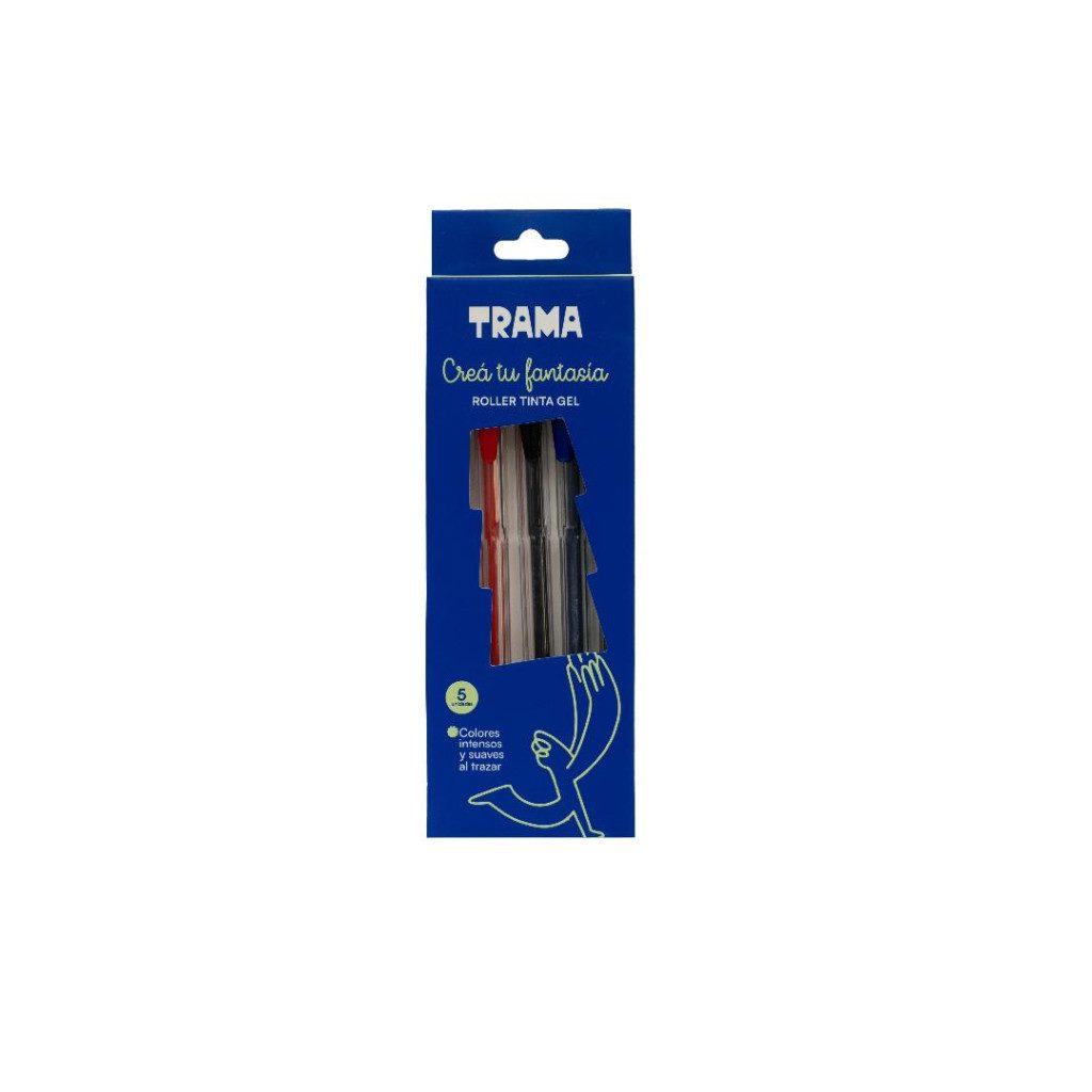 ROLLER BALL TRAMA GEL CLASICO X5 0052600