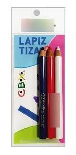 LAPIZ TIZA CBX 85MM X 3 UDS