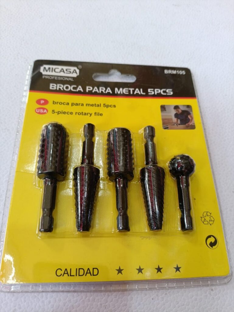 SET DE MECHAS DESBASTE FRESADO 5 PC TL43981