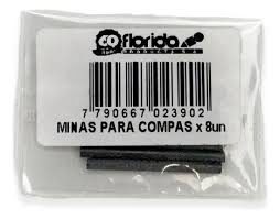 MINA FLORIDA P/COMPAS X8 UDS C/PUNTA 0670010