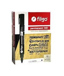 MARCADOR FILGO PERMANENTE PM061 REDONDO
