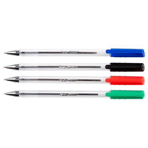 BOLIGRAFO TRAMA PUNTO ST 1MM NEGRO Y AZUL 0053699