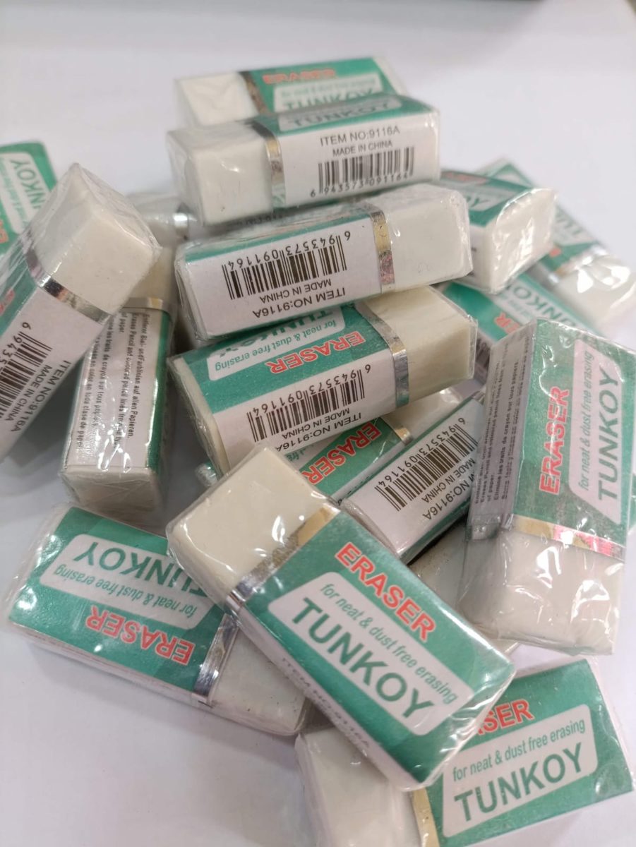 GOMA DE BORRAR BLANCA TECNICA ST43555