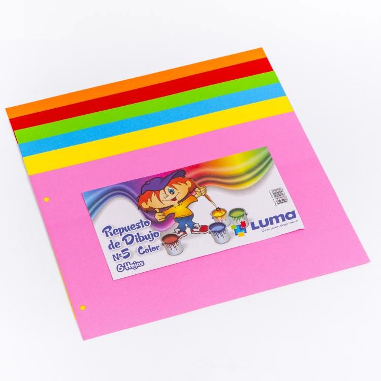 REPUESTO DE DIBUJO LUMA N5 COLOR 6HJS