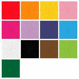 PAPEL FORRAR ARAÑA MURESCO 56 X 74 CM V/COLORES 1030039