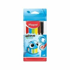 MARCADOR MAPED OCEAN X6 COLORES MARCMAP*11