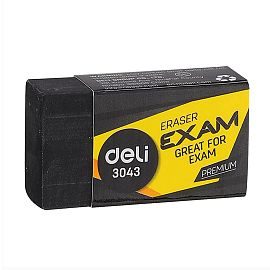 GOMA DE BORRAR DELI EXAMEN NEGRA E3043 1526010