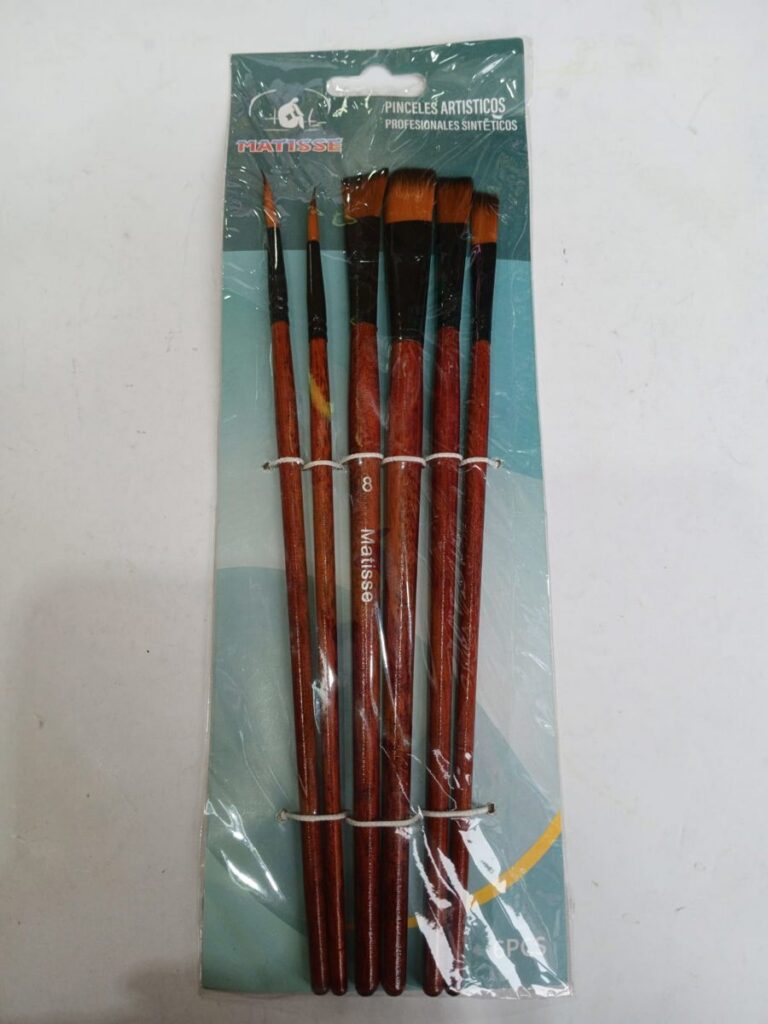 SET DE PINCEL MATISSE X6 SURTIDO SINTETICO