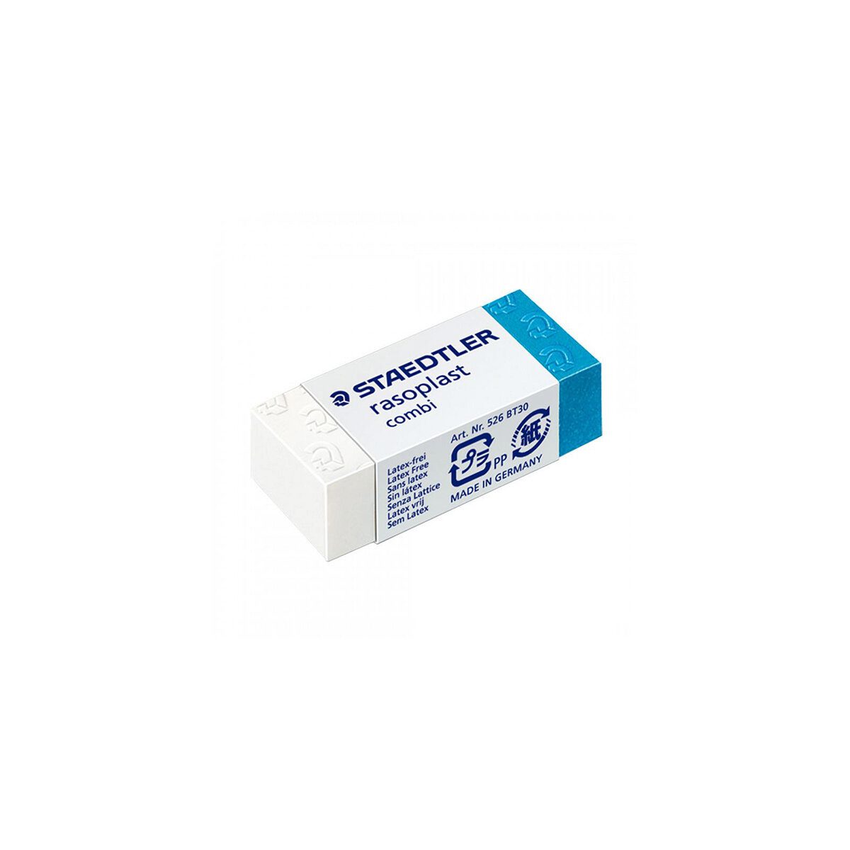 GOMA DE BORRAR STAEDTLER DUO(TINTA/LAPIZ)0955455