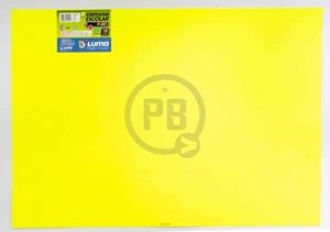 CARTULINA ESCOLAR LUMA AMARILLO FLUO .A603ALL FL 45 X 63 CM.1203150