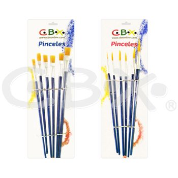 PINCELES LINEA ECO N2 X6 CXB REDONDO