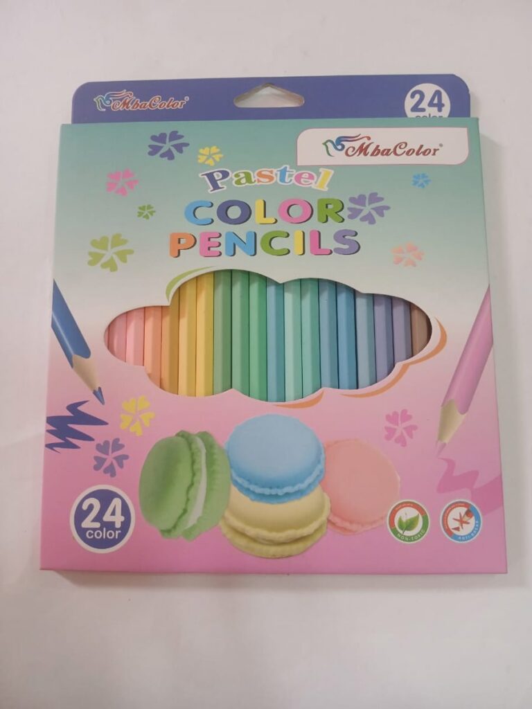 LAPIZ COLOR X24 PASTEL MBACOLOR ST43502