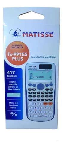 CALCULADORA CIENTIFICA FX991 MATISSE 417F