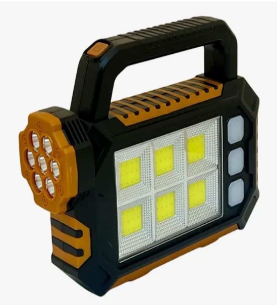 INTERNA CAMPING BUSQUEDA LED RECARGA SOLAR HS8029