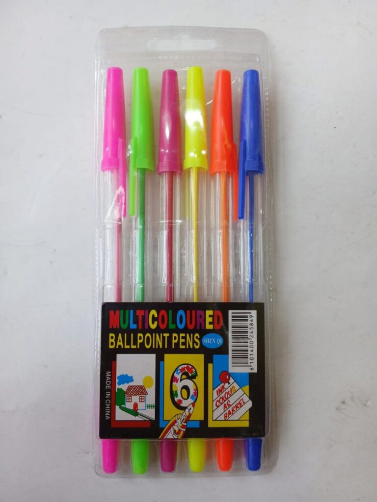 BOLIGRAFO X6 COLORES SHEN QI ST43545
