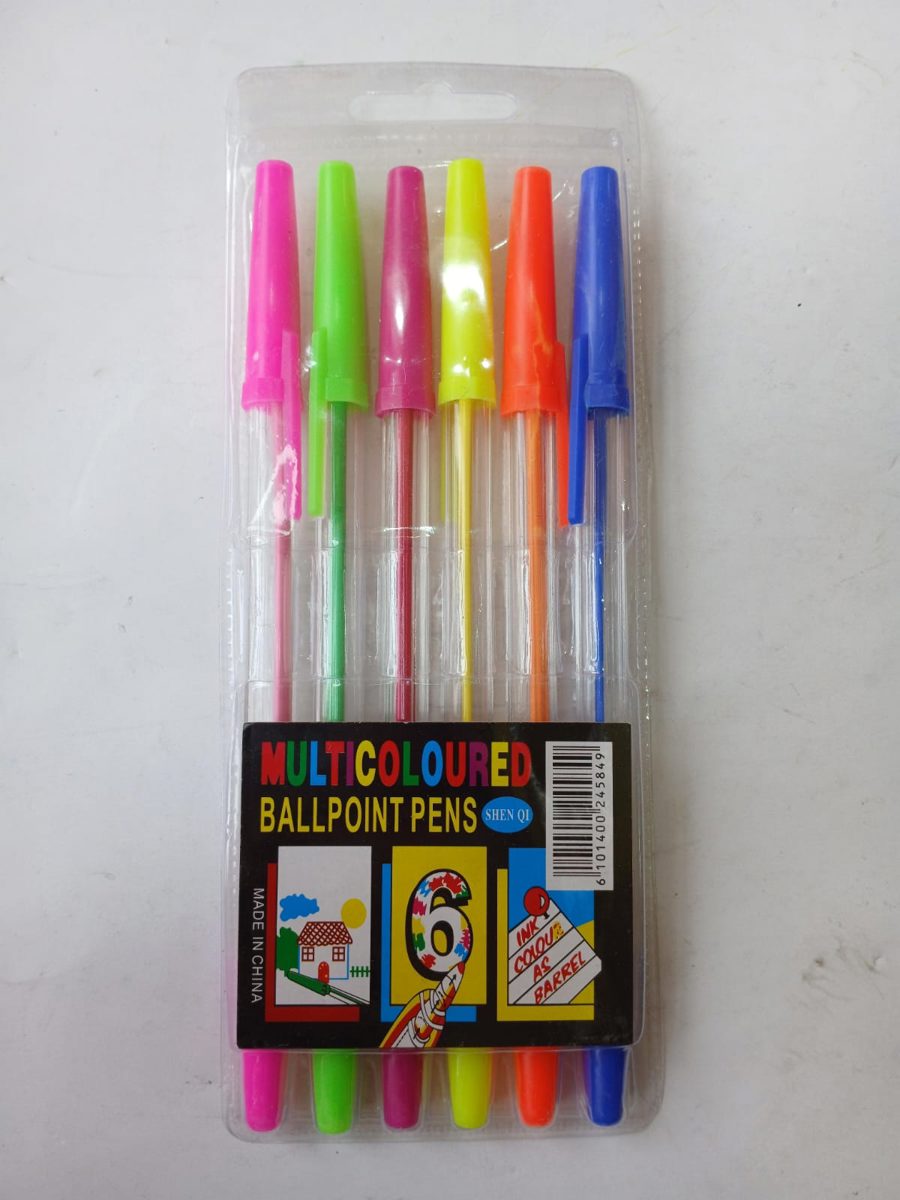 BOLIGRAFO X6 COLORES SHEN QI ST43545