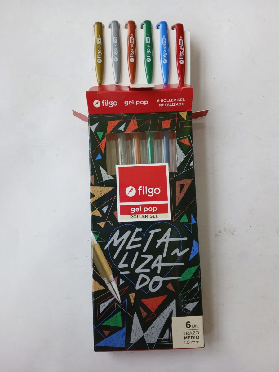 ROLLER FILGO GEL POP X6 METAL