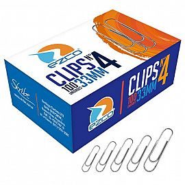 CLIP EZCO METALICO Nº 4 X 100 U. ( 33 MM )2380204