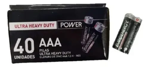 PILA EUROENERGY CARBON AAA X2