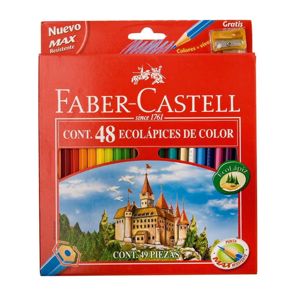 LAPICES DE COLORES FABER CASTELL X 48 0665348