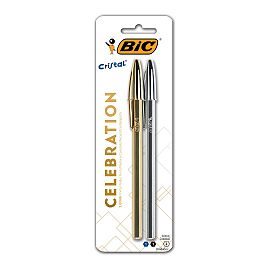 KIT BOLIGRAFOS BIC CELEBRATION METALICOS X2 0091490