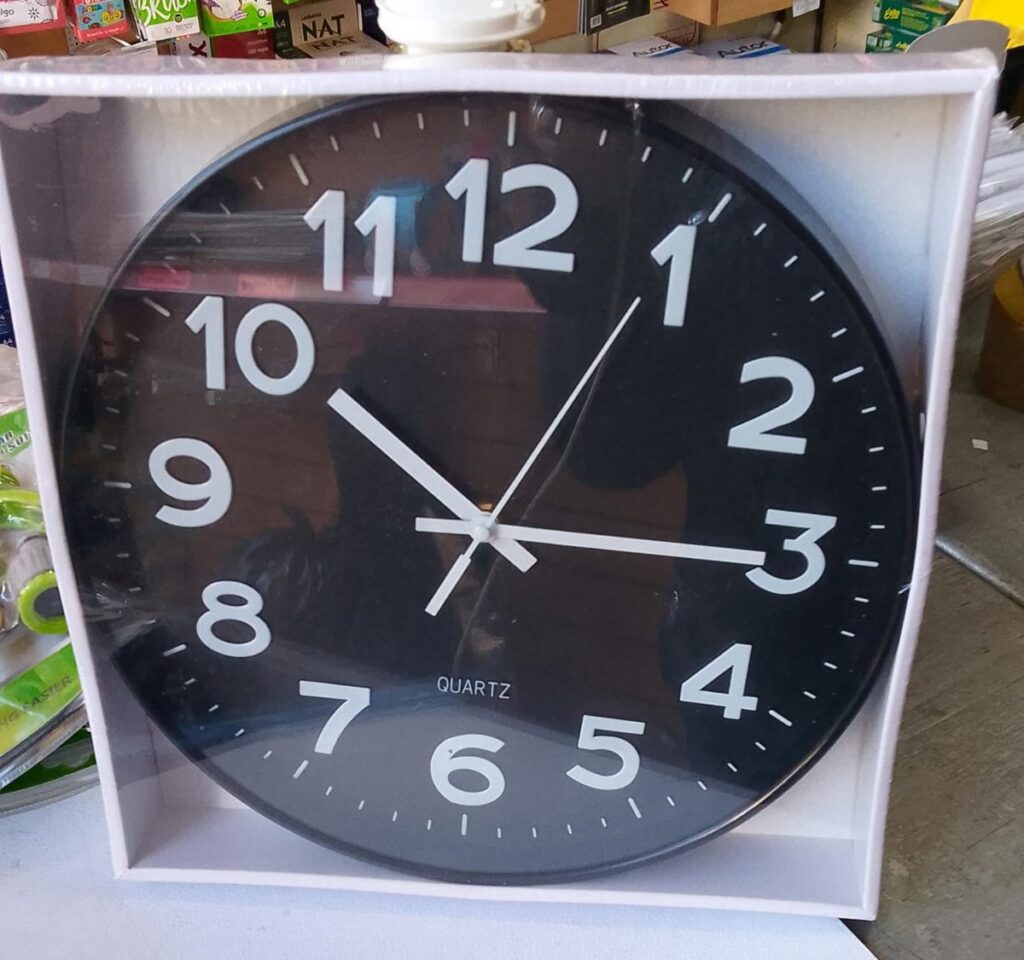 RELOJ DE PARED 30CM WQ15599