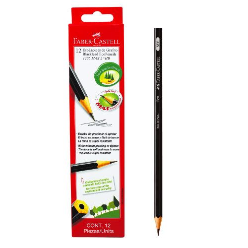 LAPICES NEGRO FABER CASTELL X12 0664300
