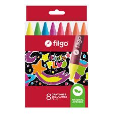 CRAYONES FILGO X8 FLUO 12706700000 WXC-E8-FLU