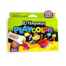 TEMPERA PLAYCOLOR X10 165-040