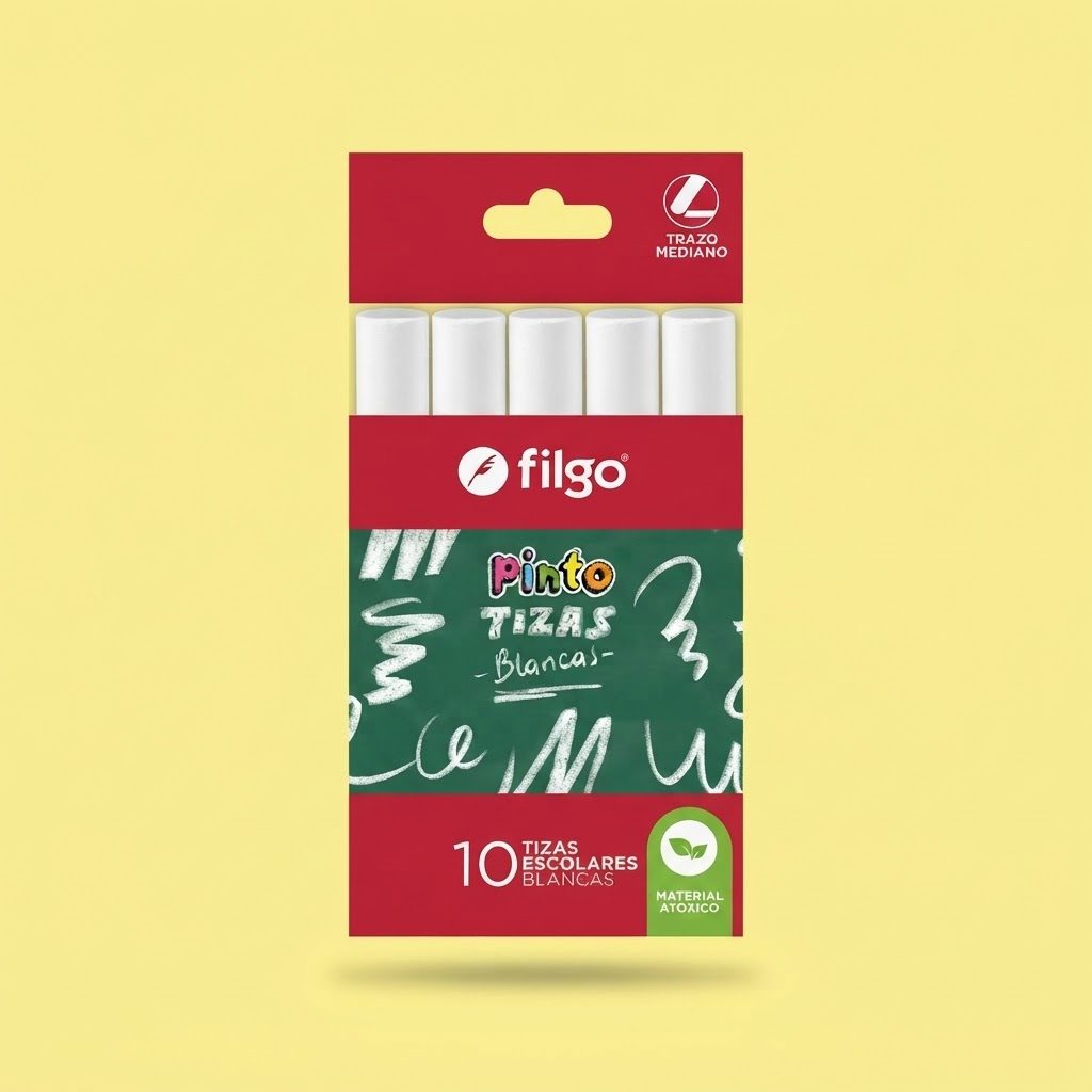 TIZAS FILGO PINTO BLANCAS X10