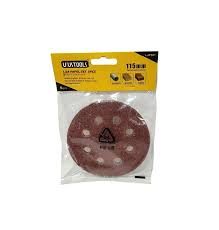 DISCO LIJA 115 MM C/AGUJEROS 5 PC TL43967