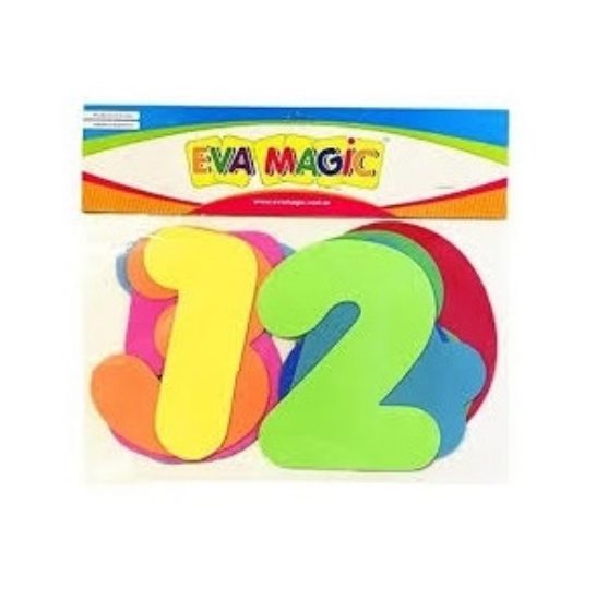 JUEGO EVA MAGIC NUMEROS GIGANTE 17CM 2240031 4502