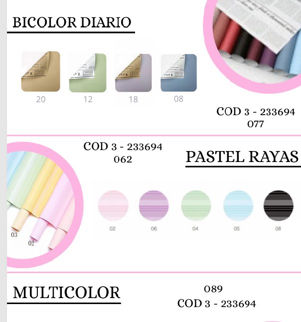 PAPEL COREANO REXON 77/62/089 X HJ
