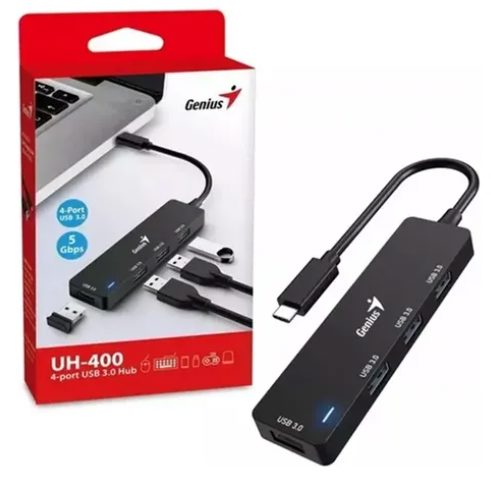 PUERTO GENIUS UH-400 PARA 4 USB 3.0