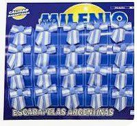 ESCARAPELA NUEVO MILENIO 110 MOÑO PLANO DOBLE 1670110