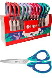 TIJERA ESCOLAR PINTO EPIC FILGO 13CM