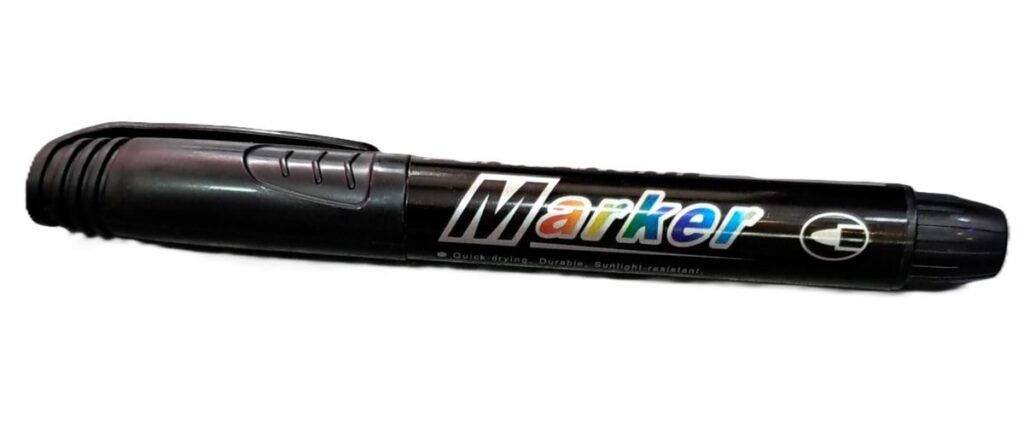 MARCADOR PERMANENTE NEGRO FENTOL F6011 ST43530
