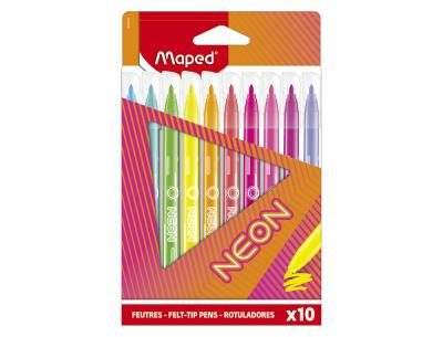 MARCADOR MAPED NEON X10 COLORES 0753812