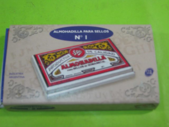 ALMOHADILLA DE SELLO SEÑORITA N1 0235001