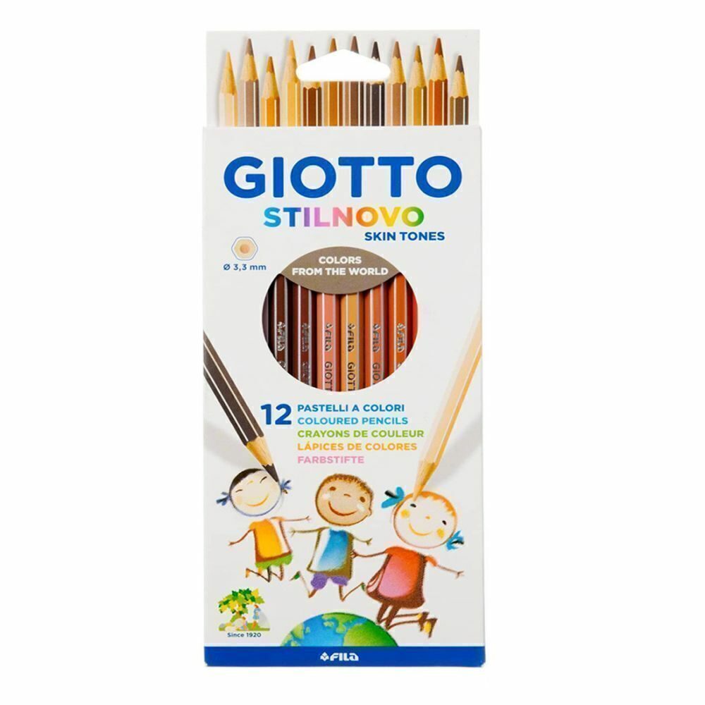 LAPICES DE COLORES GIOTTO TONOS PIEL X12 2830680