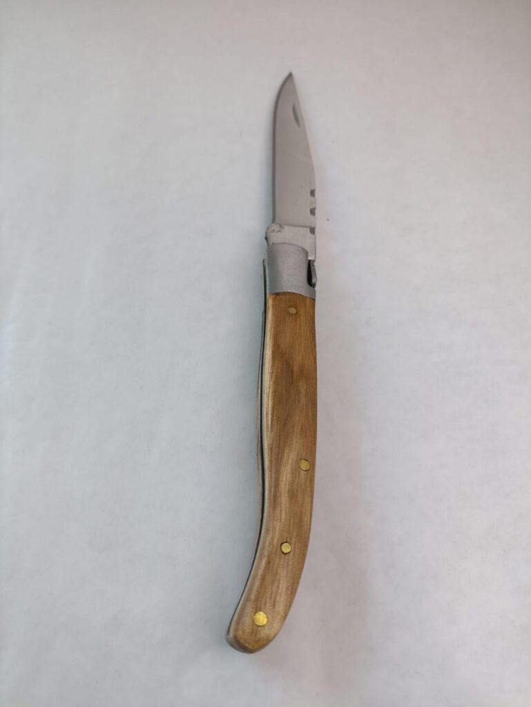 CUCHILLO PLEGABLE M/MADERA NF6922