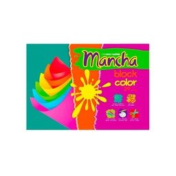 BLOCK DE DIBUJO MANCHA COLOR A4 24 HJS