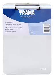 PORTABLOCK TRAMA A4 PLASTICO 0058010