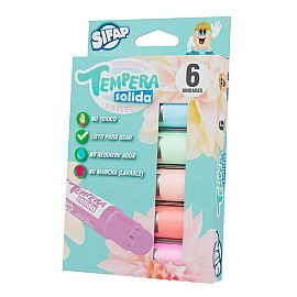 TEMPERA SOLIDA SIFAP PASTEL X6 0323703