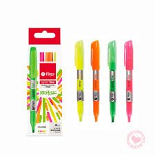 RESALTADOR FILGO LIGHTER FINE C/CLIP X4
