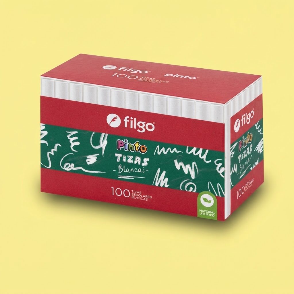 TIZAS FILGO PINTO BLANCAS X100