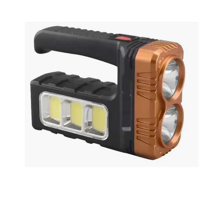 LINTERNA CAMPING BUSQUEDA LED RECARGA SOLAR 7702B