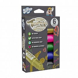 TEMPERA SOLIDA SIFAP METALIZADA X6 0323701