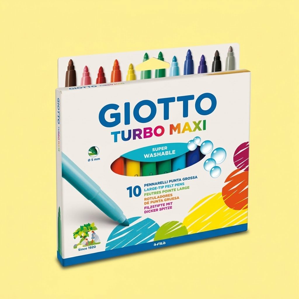 MARCADORES GIOTTO TURBO MAXI X10 2830111