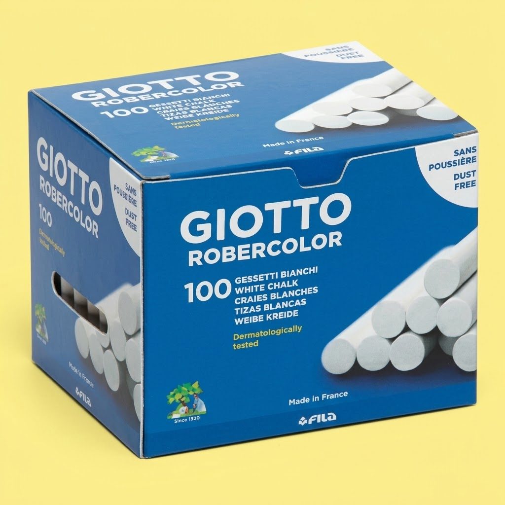 TIZAS GIOTTO BLANCAS X100 2832101 TIZABX1441